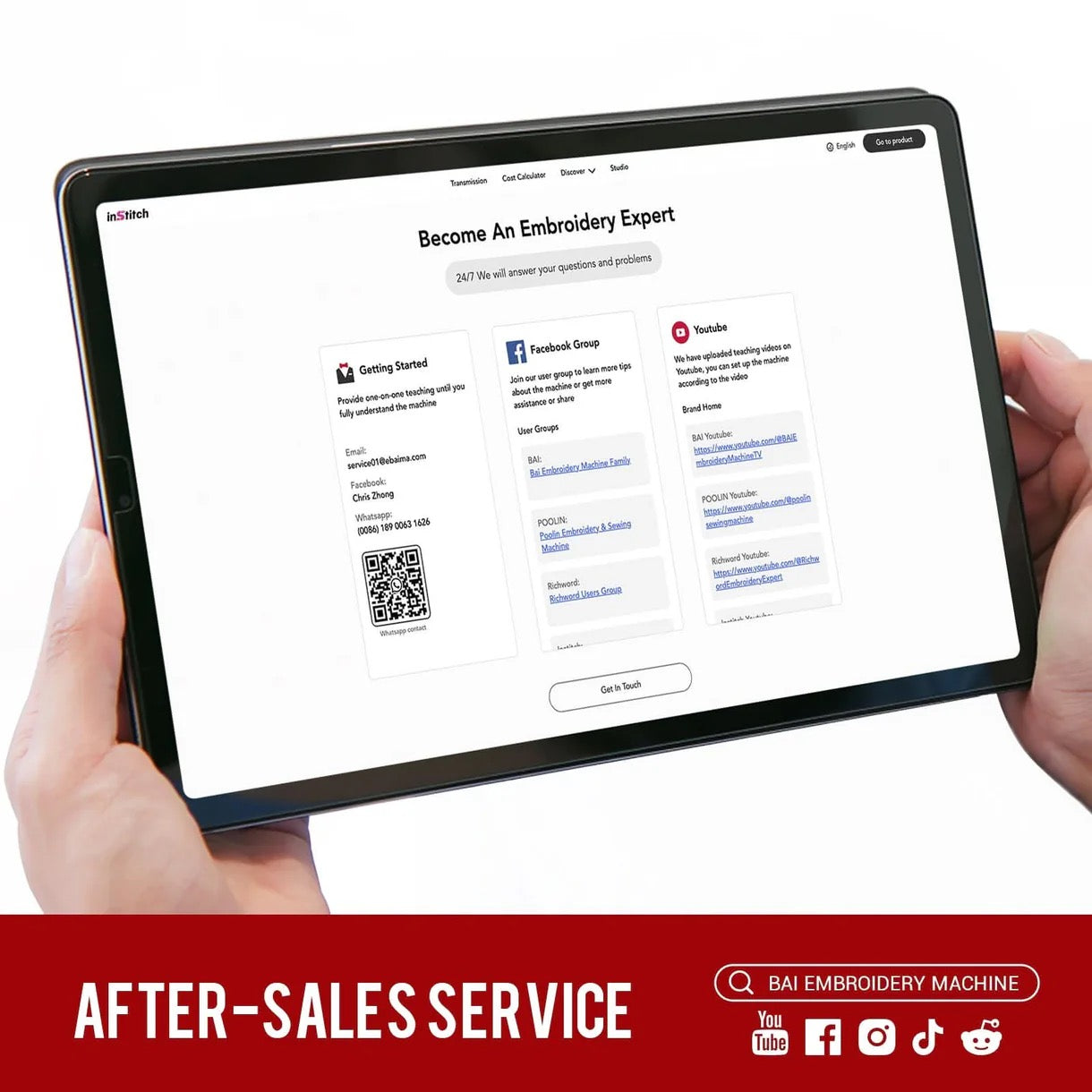 THE VISION Duble Head | 2x 15 Needle Commercial Embroidery Machine | BAi Embroidery Machines