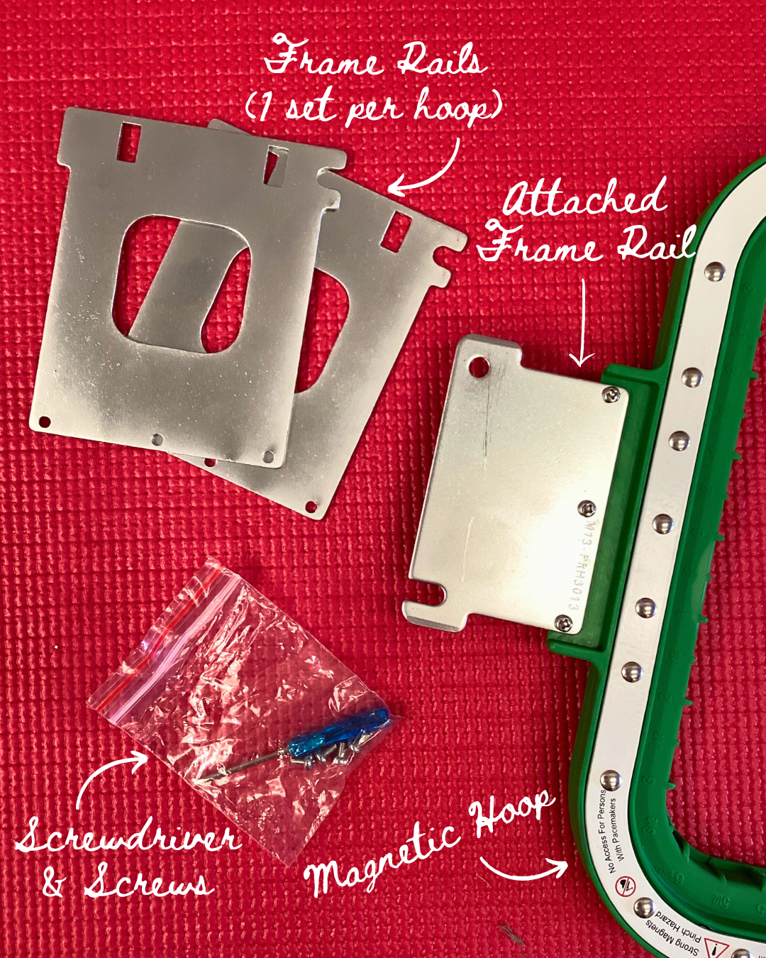 Fuwei BF-1500 Magnetic Embroidery Hoop 150mm x 200mm