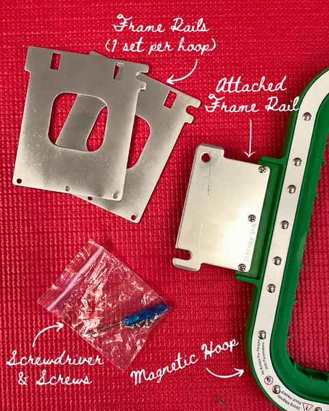Fuwei BF-1500 Magnetic Hoop 195mm x 70mm