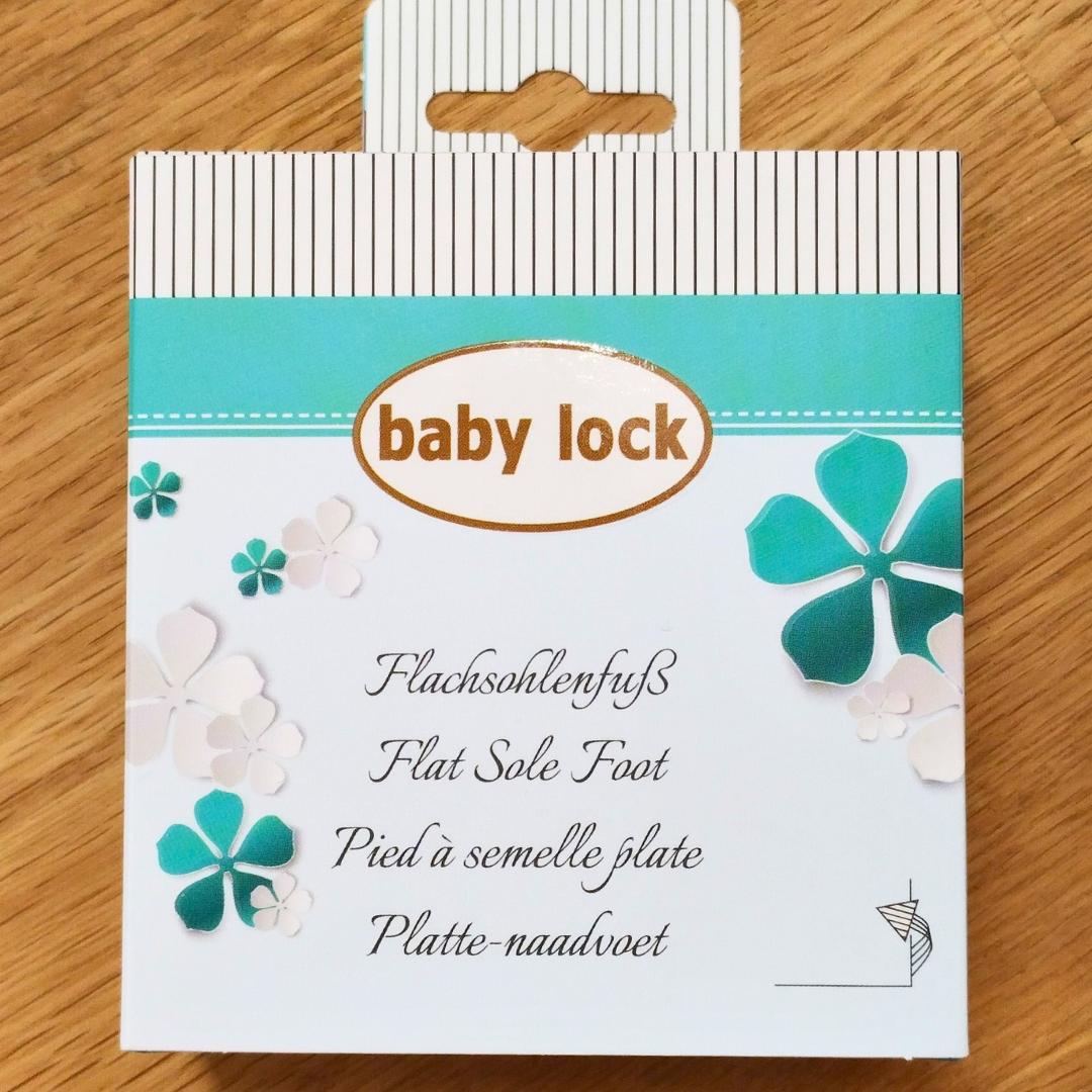 Flat Sole Foot for baby lock overlockers