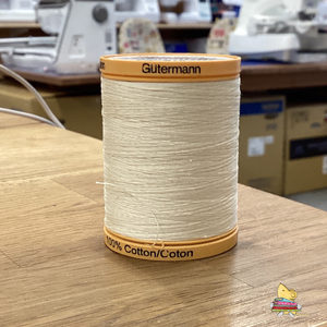 800m Natural Col. 919 - Gutermann Natural Egyptian Cotton Quilting Thread