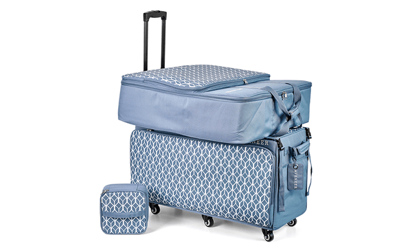 Trolley Set for the Brother Aveneer | Three-Piece Protective Rolling Bag Collection