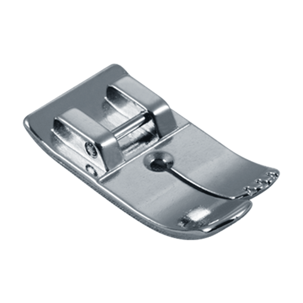 Brother F042N 7mm straight stitch foot with centre needle opening