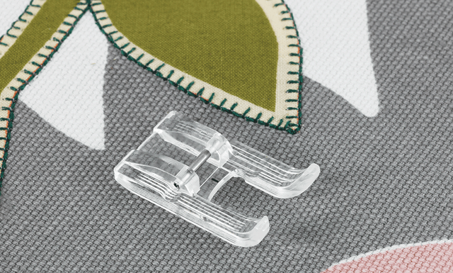 Brother Clear Plastic Open-Toe Appliqué Foot F027N – XC1964052 / SA147