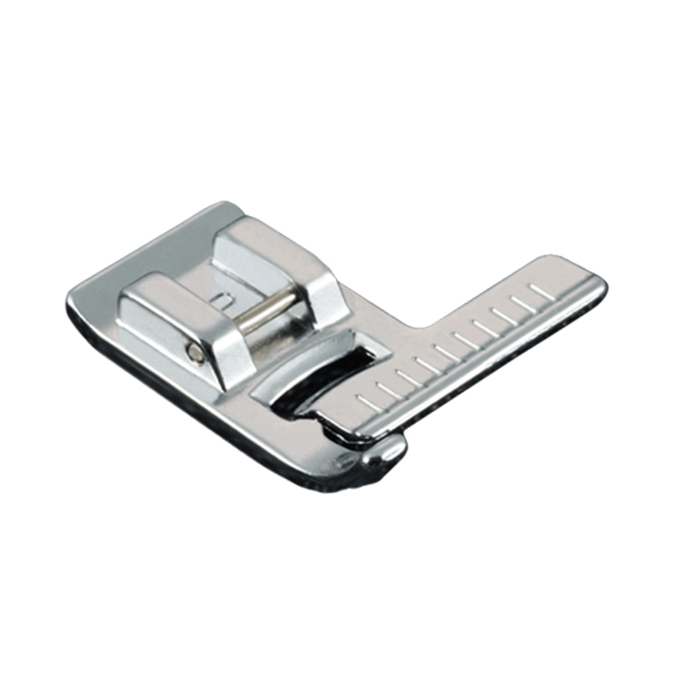 Brother F035N stitch guide foot with marked ruler