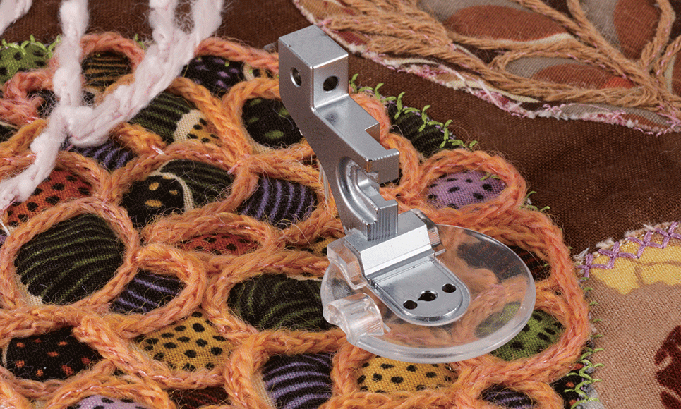 Brother F073 free-motion couching foot