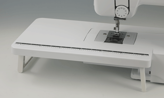 Brother WT13 extension table fitted to a machine for illustration; table only