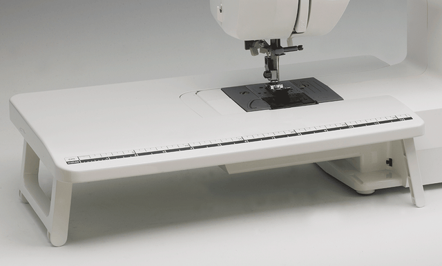 Brother WT9 extension table fitted to a machine for illustration; table only