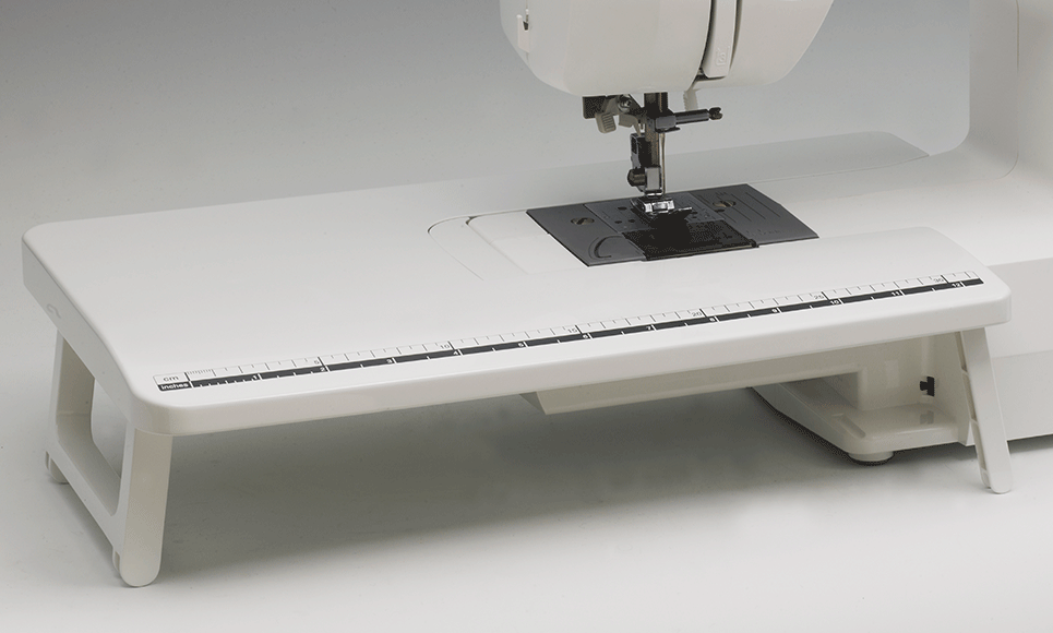 Brother WT9 extension table fitted to a machine for illustration; table only