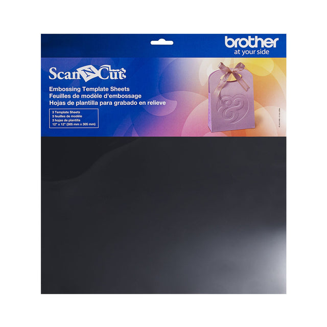 Brother ScanNCut Template sheet for Region embossing CAEBSTS1
