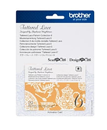 Brother ScanNCut Tattered Lace pattern collection 6 CATTLP06