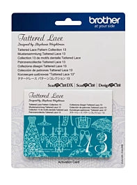Brother ScanNCut Tattered Lace pattern collection 13 CATTLP13