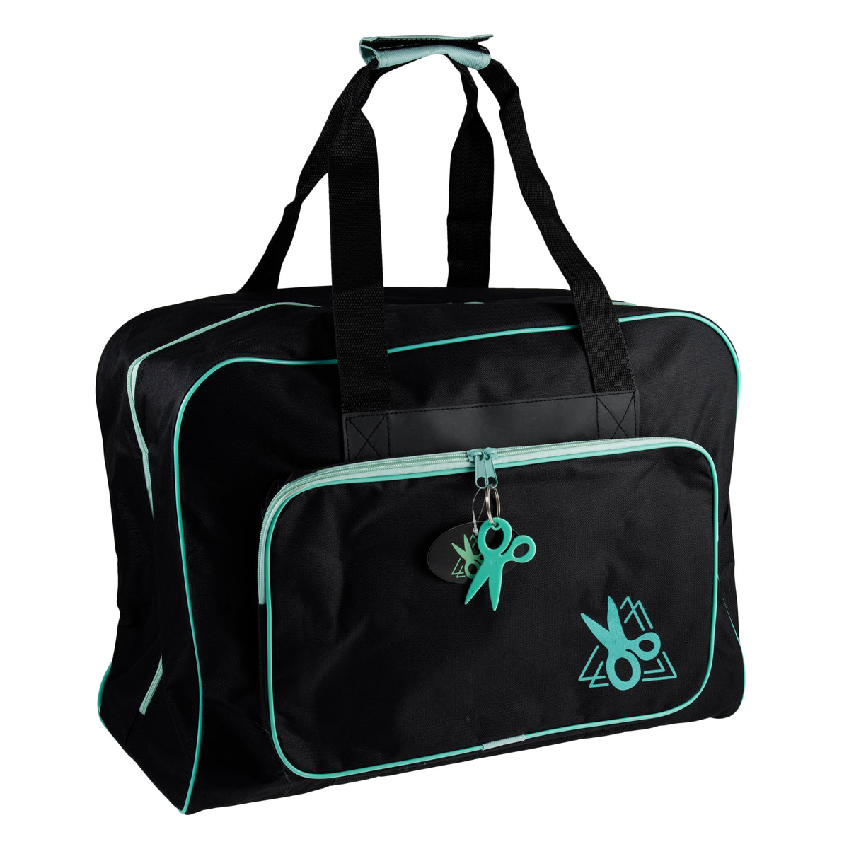 Groves Sewing Machine Bag – Black and Turquoise