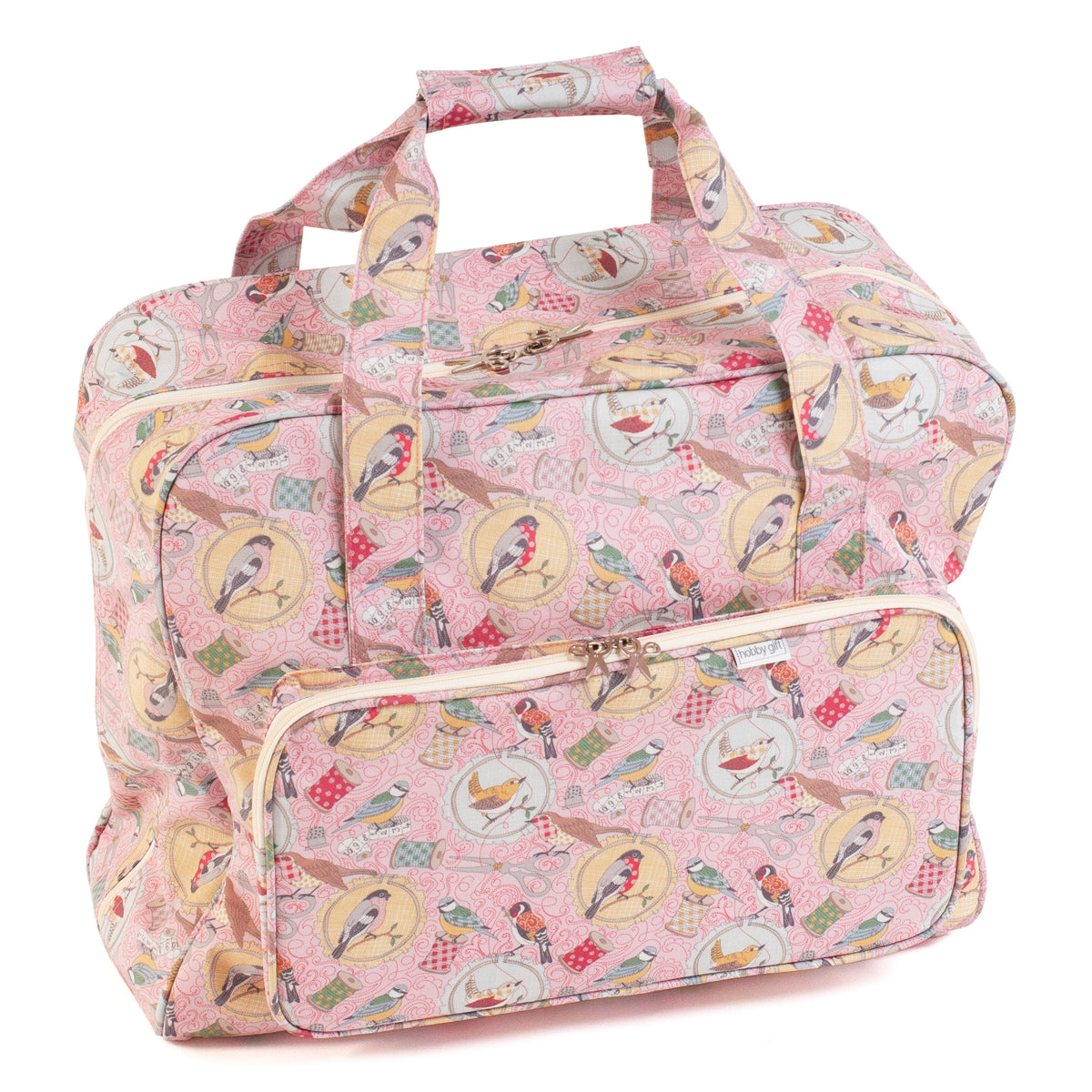 Hobby Gift Sewing Machine Bag – Birds on Bobbin