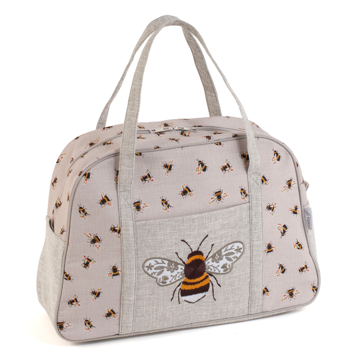Hobby Gift Sewing Machine Bag – Embroidered Bee