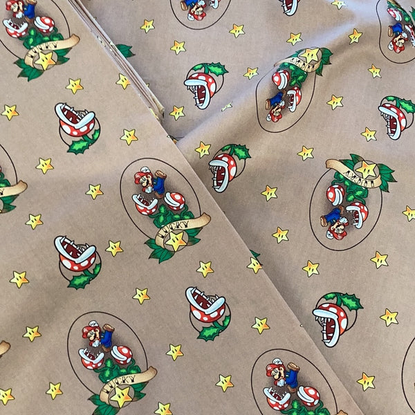 Super Mario Fabric - Lucky Mario LFE20