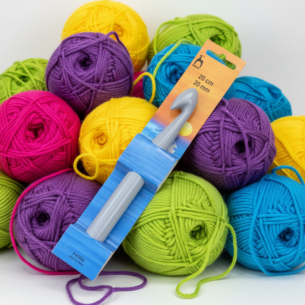 Pony 20mm Crochet Hook