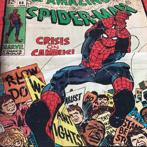 The Amazing Spider-man Fabric Panel | Marvel Comics LFC22