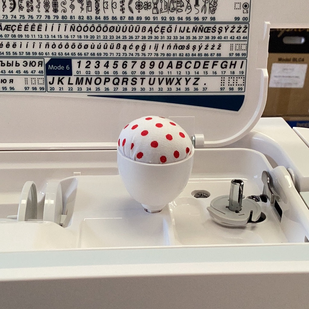 Janome Pin Cushion Sewing Machine Attachment – Fabric Mouse Sewing Machines