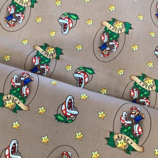 Super Mario Fabric - Lucky Mario LFE20