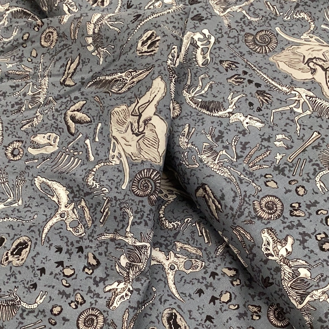 Lost World-Fossils Blue-Grey | Nutex - 1/2 metre