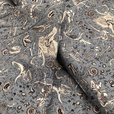 Lost World-Fossils Blue-Grey | Nutex - 1/2 metre