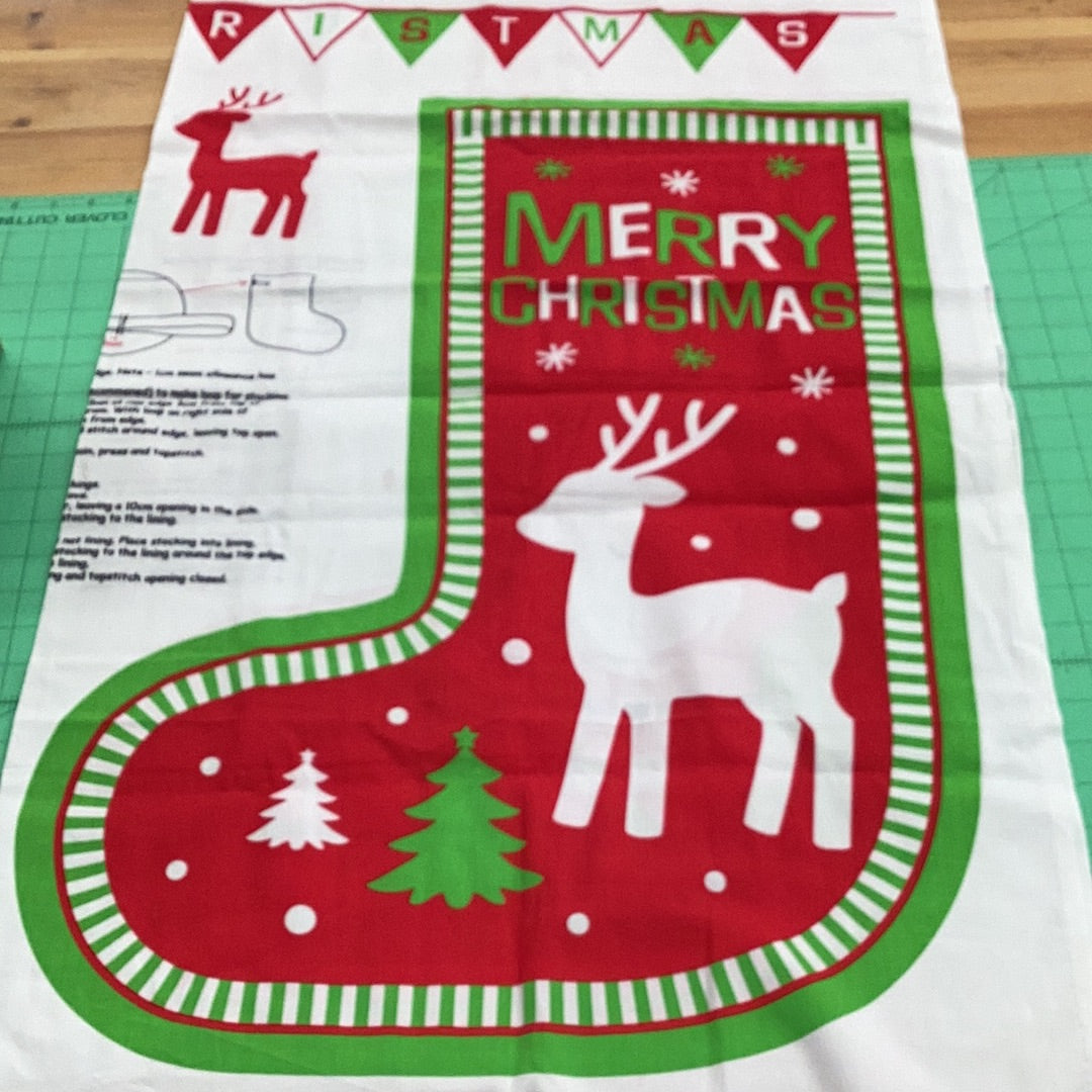 XP051 Single Stocking Panel | Sugar & Spice Textiles