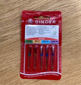 Singer Needles (2020) Universal Assorted Needles 70, 80, 90, 100