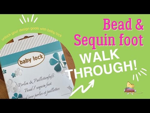 Baby lock Bead/Sequin Foot for Overlockers B5002-01A-C