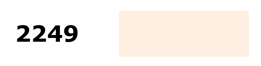 Sakura shade 2249 – original colour-card reference