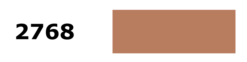 Sakura shade 2768 – original colour-card reference