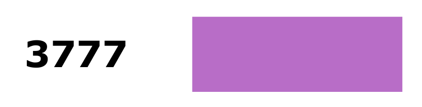 Sakura shade 3777 – original colour-card reference