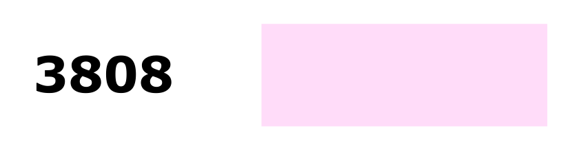 Sakura shade 3808 – original colour-card reference