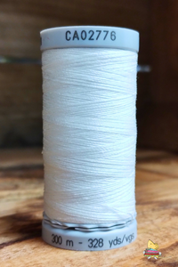 Gutermann Machine Embroidery/ Quilting Thread 100% Cotton 300m (1001)