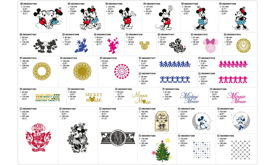 Brother ScanNCut Disney Vinyl Auto Blade Kit CADXVBDSNKIT1
