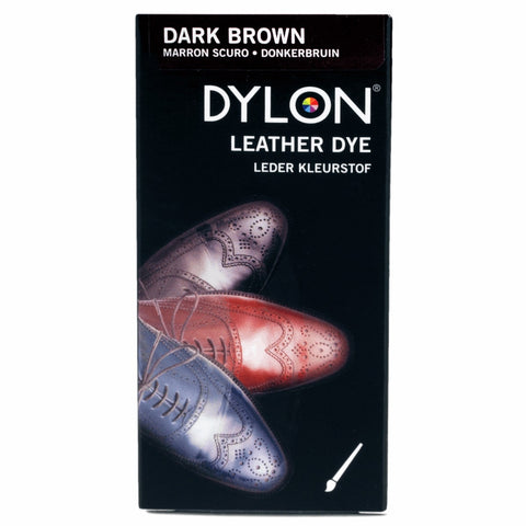 Dylon Leather Dye: Brown: 3 Boxes