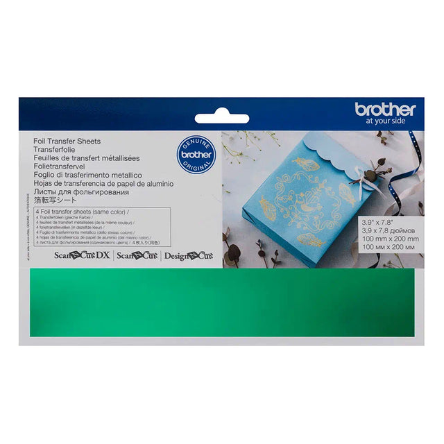 Brother ScanNCut Foil Sheets CAFTSGRN1 - Green