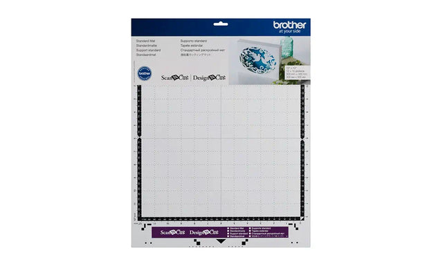 Brother ScanNCut CM Standard-Tack Cutting Mat CAMATSTD12 – 12 x 12″