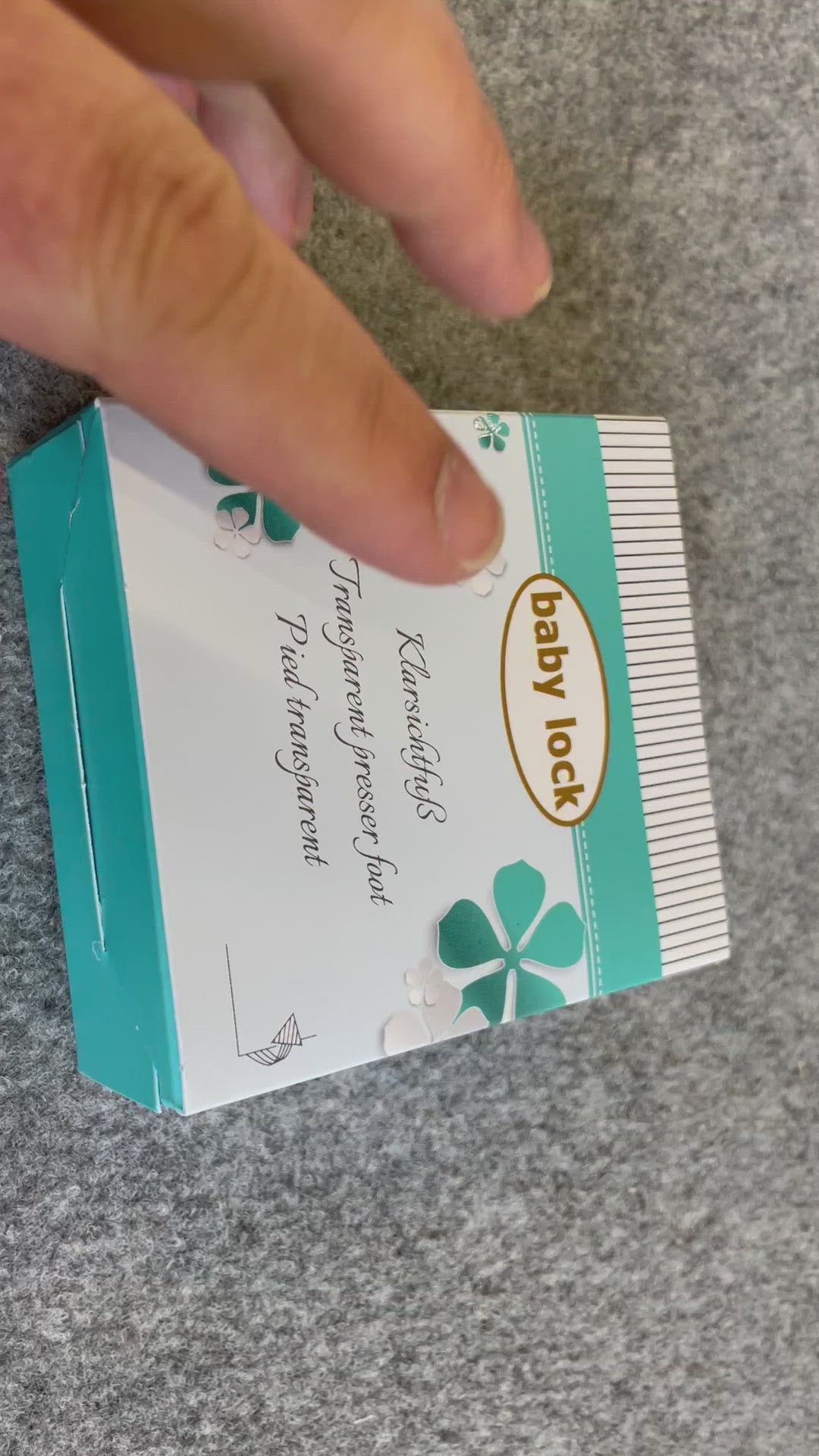 Baby lock Transparent Presser Foot for overlockers B5002K02A-E Babylock