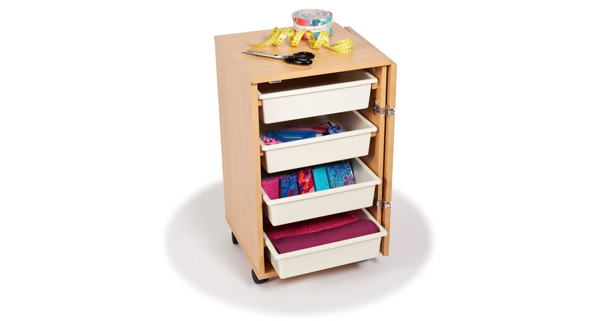 Horn Rolla Storage Sewing Cabinet