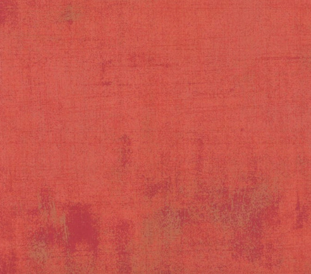 Moda Grunge Fabric 30150 272 Rouge 1m