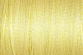 800m Light Gold 349 - Gutermann Natural Egyptian Cotton Quilting Thread