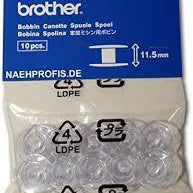 Brother Bobbins 11.5mm Pack of 10 Brother Bobbins - Fabric Mouse