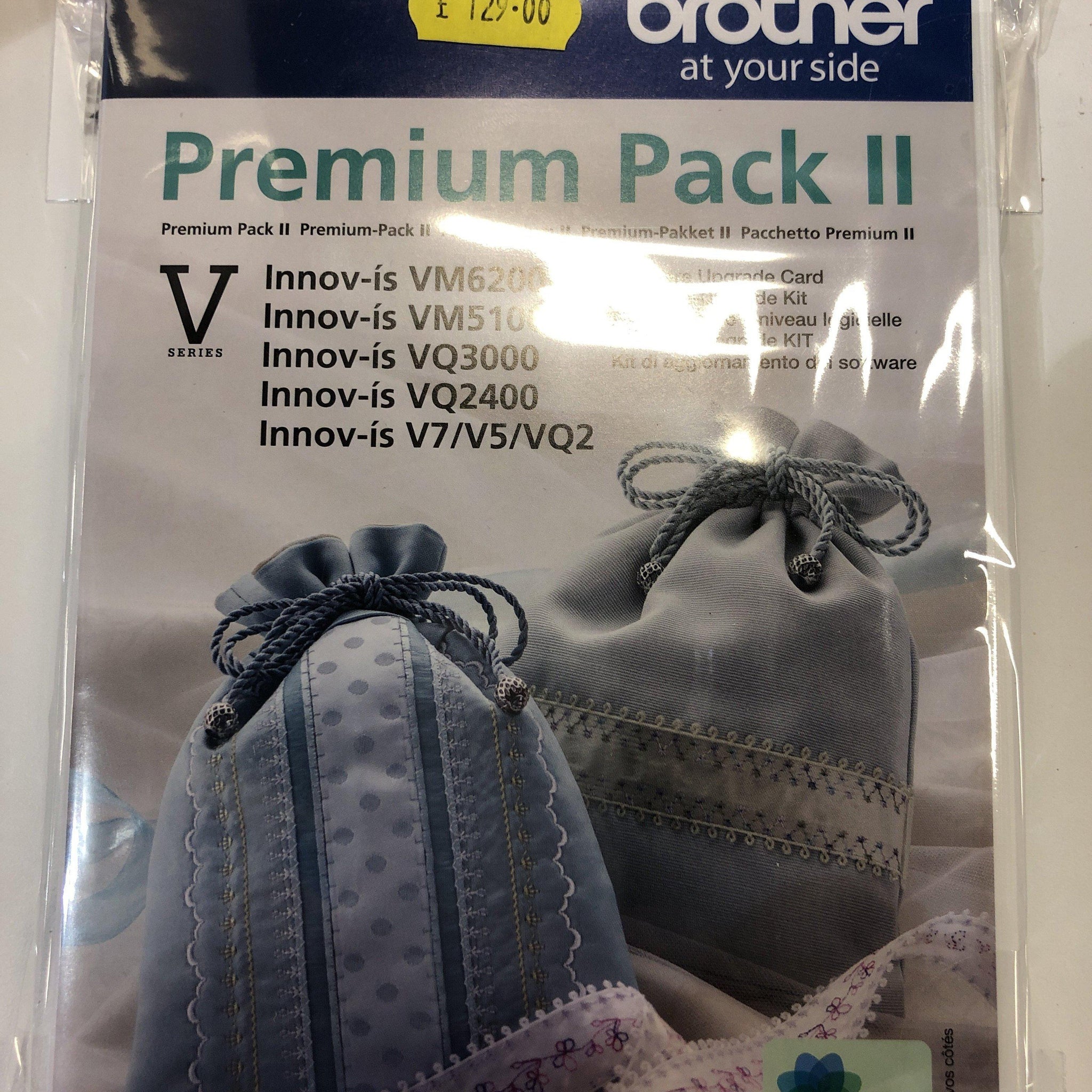 Brother Premium Pack II Upgrade (UGKV2) XG9340001 V7 V5 VQ2 Brother Sewing Machine Accessories - Fabric Mouse