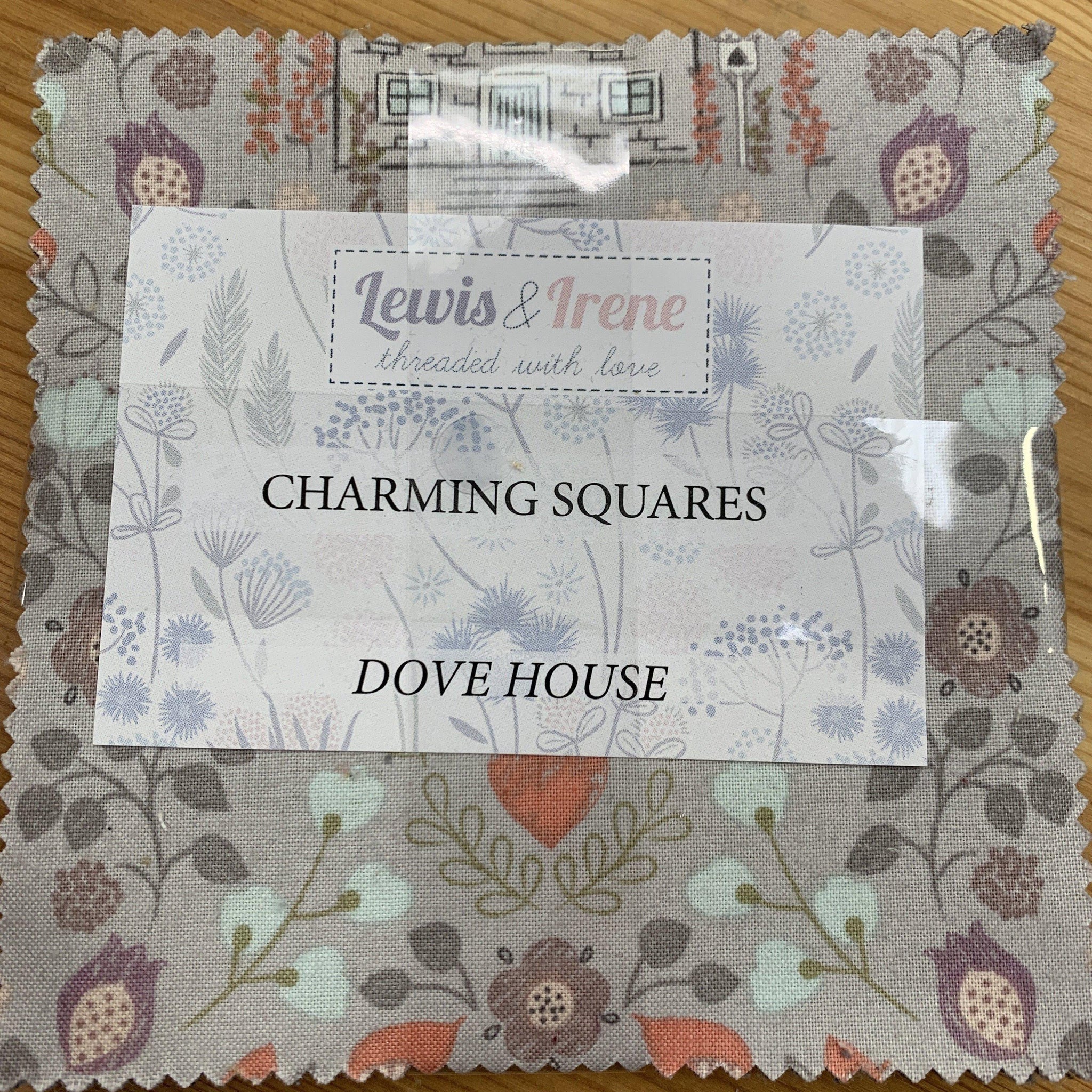 Dove House Charm Pack by Lewis & Irene quilt fabrics Lewis & Irene Charm Pack - Fabric Mouse