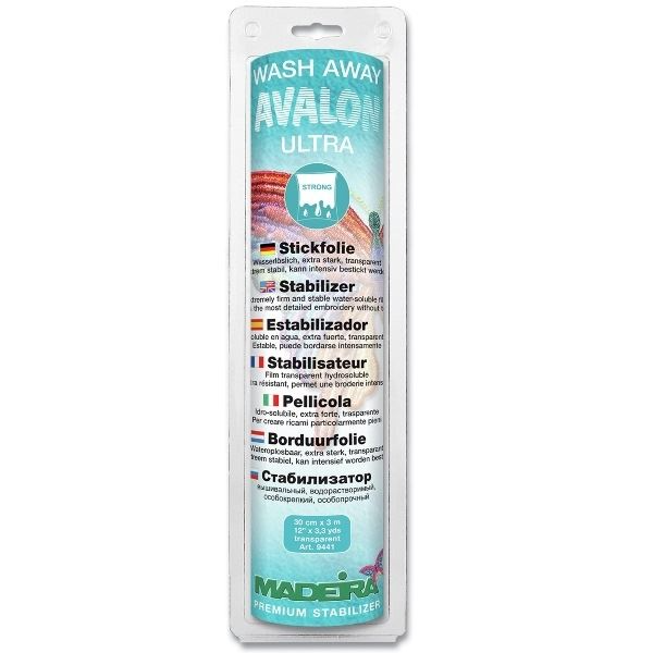 Madeira Wash Away Avalon Ultra Stabilizer 9441 Transparent
