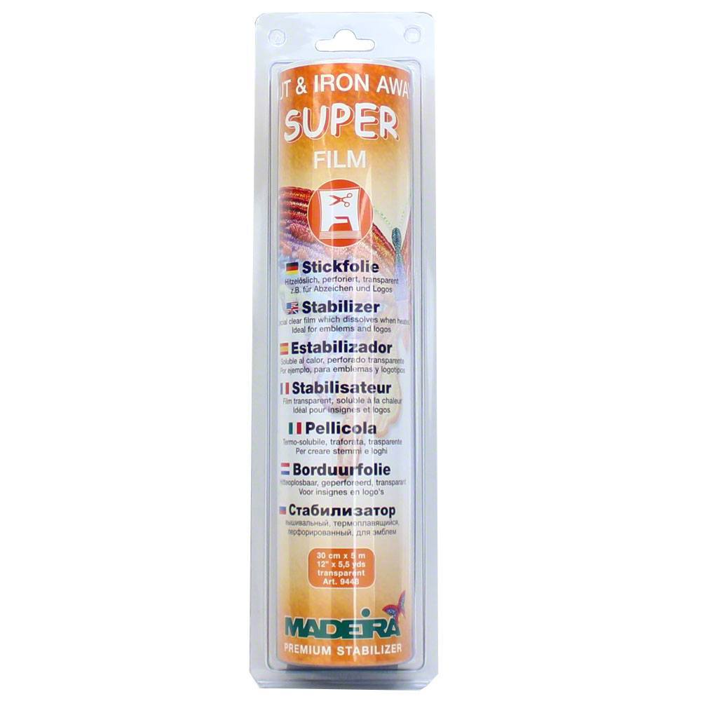 Madeira Cut & Iron Away Super Film Stabilizer 9448 Transparent