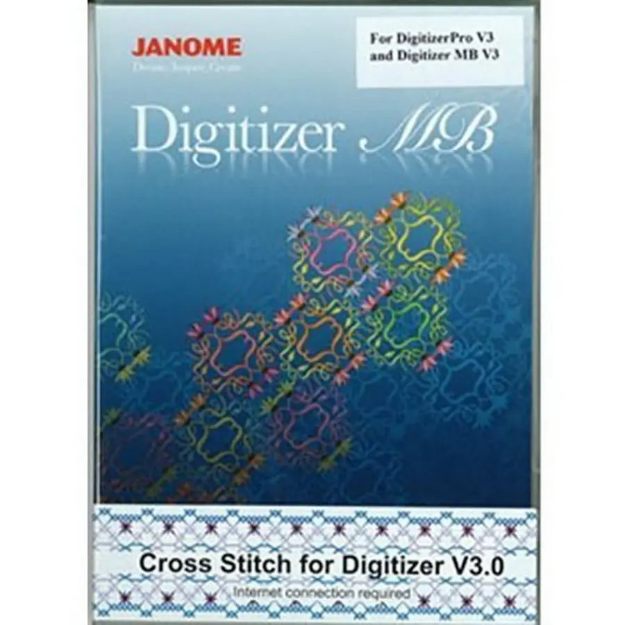Janome Software Cross stitch package-digitiser Pro/MB (V3.0) CD