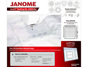 Janome Software Acufil Quilting Kit-MC14000 (with ASQ22 Hoop)