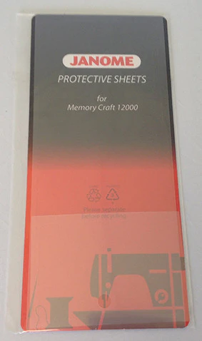 Janome Embroidery protective sheets